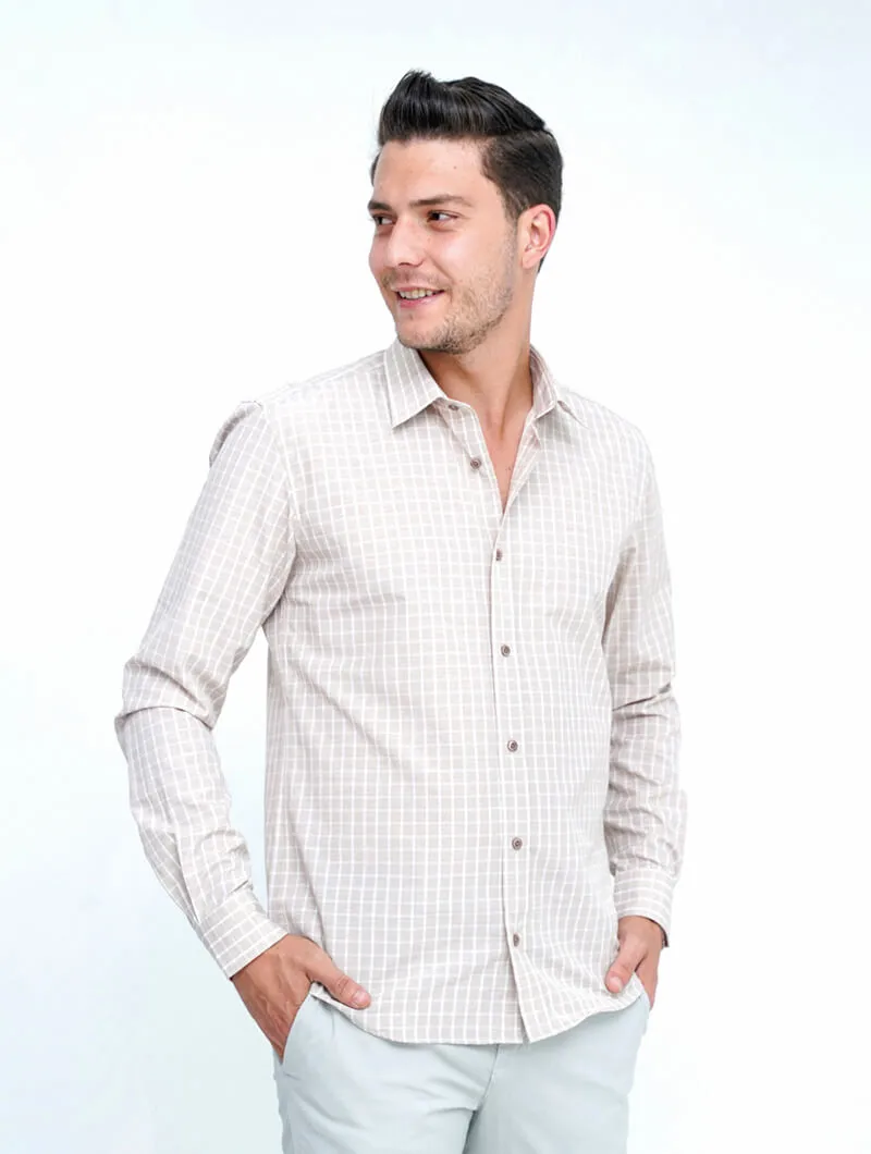 Chemise  à carreaux